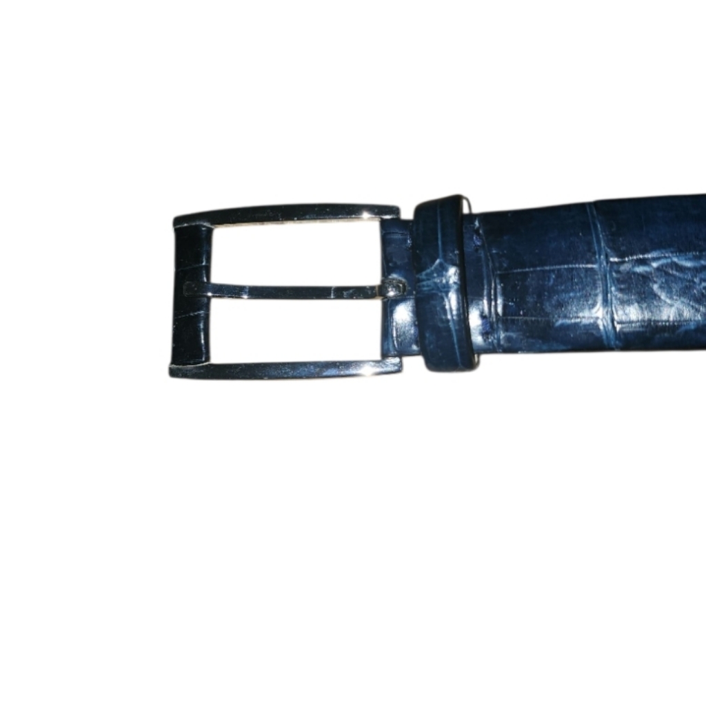 Preowned Brioni Black Crocodile Belt